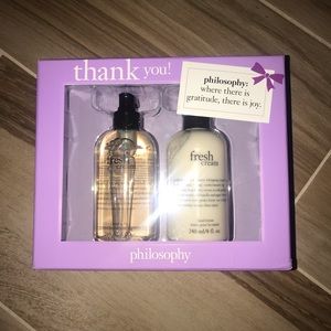 Philosophy “Thank You” Box - Fresh Cream Scent